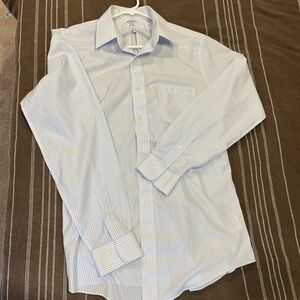 Brooks Brothers Light Blue Striped Dress Shirt